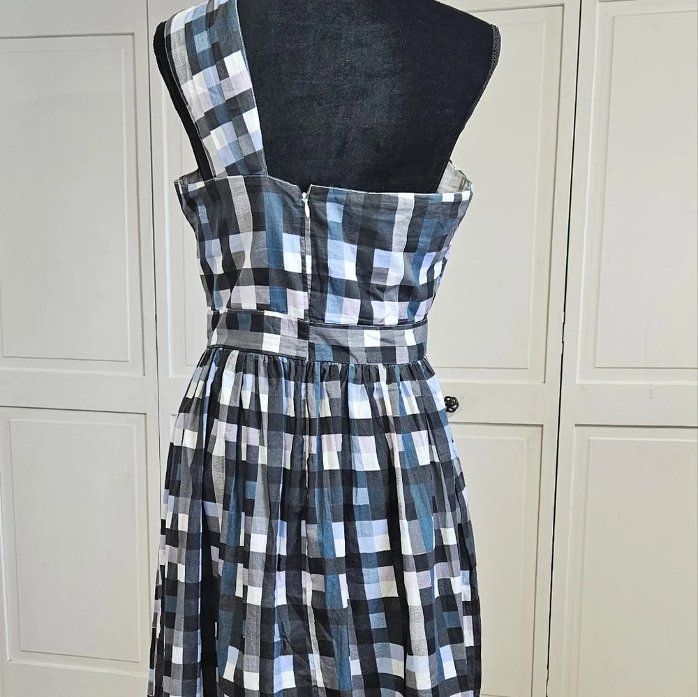 ASOS women's one shoulder cotton dress - Picture 2 of 6